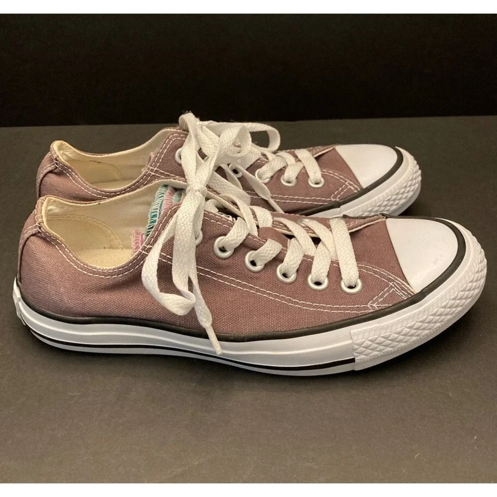 Converse All Star Low Top Purple-Brown M 4.5 W 6.5 Unisex Canvas Multiple Tonges